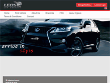 Tablet Screenshot of leos.com.cy